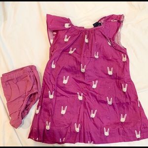 Gap sz 18/24 bunny dress (htf)
